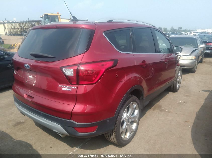 2019 FORD ESCAPE TITANIUM - 1FMCU9J90KUA77932