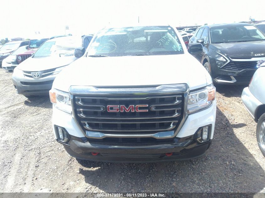 2022 GMC CANYON 4WD AT4 W/CLOTH - 1GTG6FENXN1289104