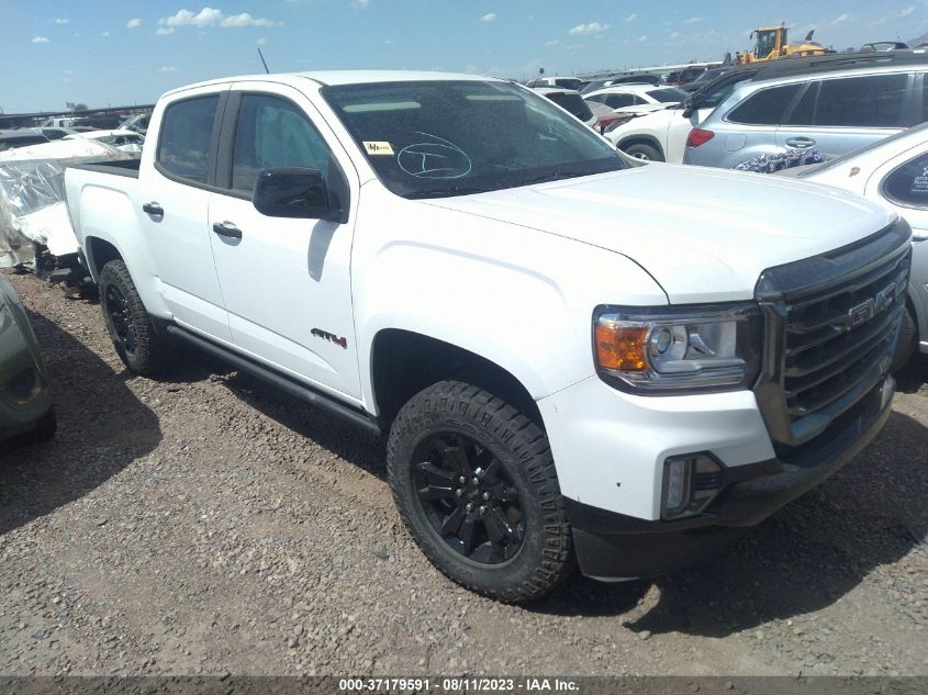 2022 GMC CANYON 4WD AT4 W/CLOTH - 1GTG6FENXN1289104