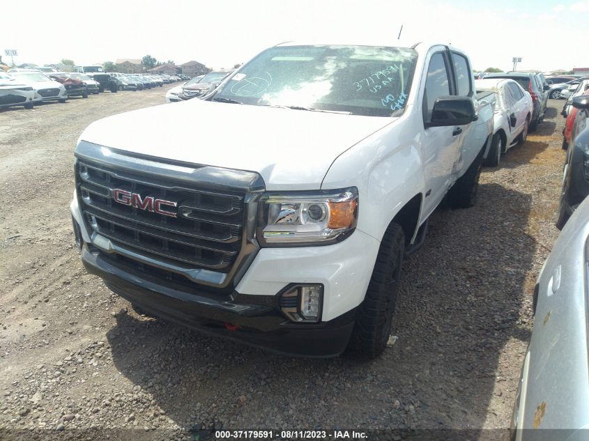 2022 GMC CANYON 4WD AT4 W/CLOTH - 1GTG6FENXN1289104