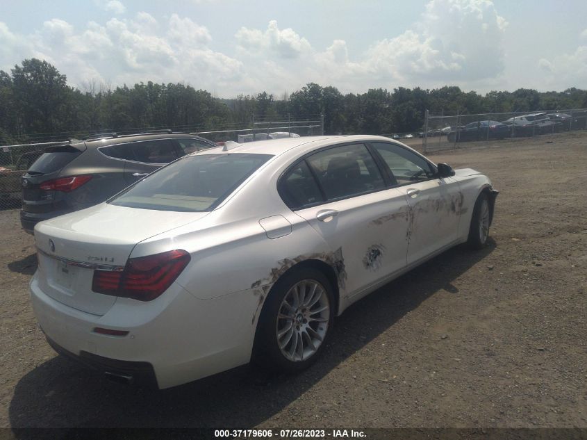 2015 BMW 7 SERIES 750LI XDRIVE - WBAYF8C5XFD654395
