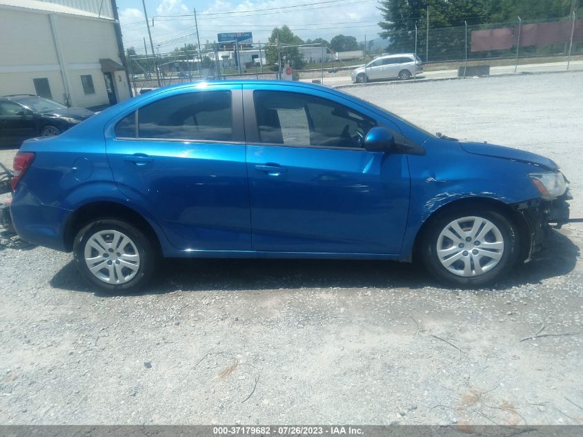 2018 CHEVROLET SONIC LS - 1G1JB5SH9J4119974