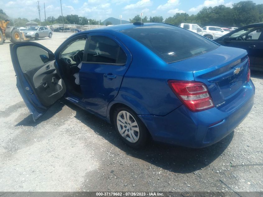 2018 CHEVROLET SONIC LS - 1G1JB5SH9J4119974