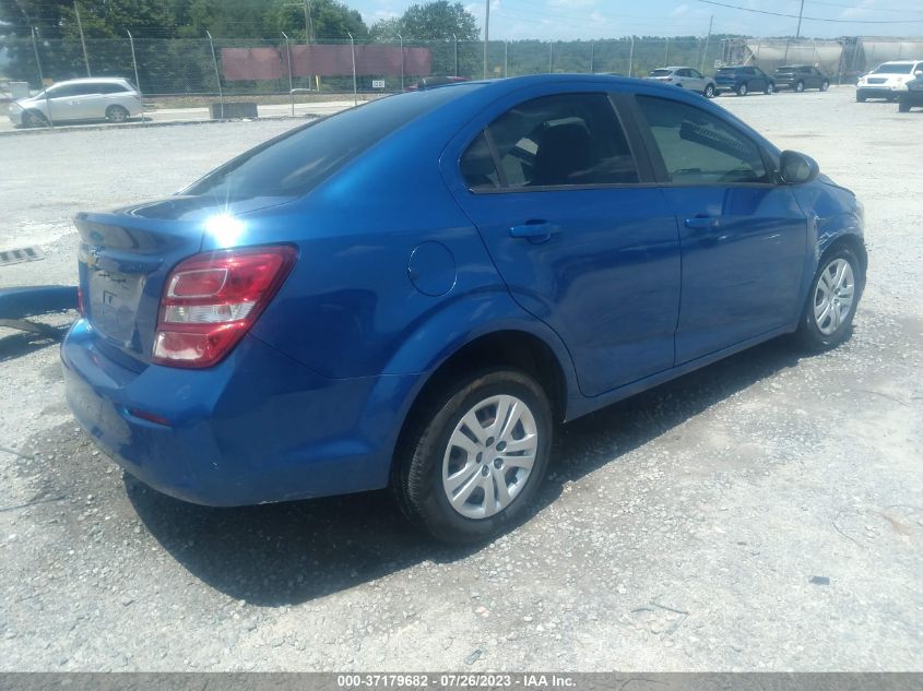 2018 CHEVROLET SONIC LS - 1G1JB5SH9J4119974