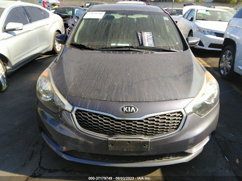 2016 KIA FORTE LX - KNAFK4A63G5573466