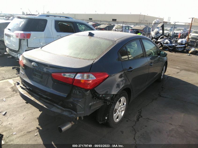 2016 KIA FORTE LX - KNAFK4A63G5573466