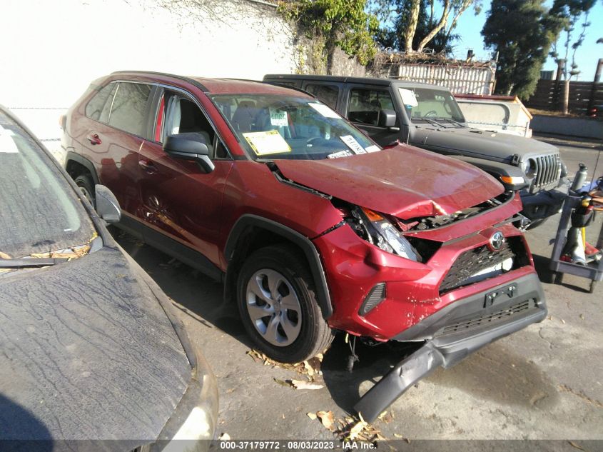 2021 TOYOTA RAV4 LE - 2T3H1RFV3MW136387