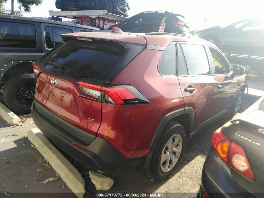 2021 TOYOTA RAV4 LE - 2T3H1RFV3MW136387