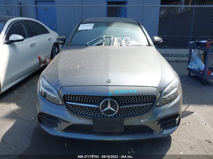 VIN W1KWF8DB1MR631706 2021 MERCEDES-BENZ C-CLASS C 300