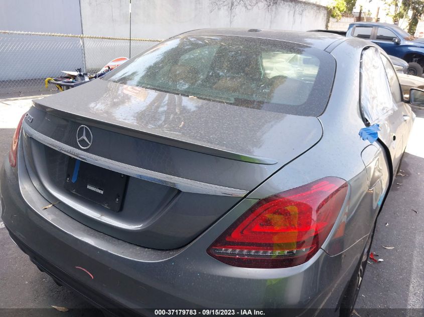 VIN W1KWF8DB1MR631706 2021 MERCEDES-BENZ C-CLASS C 300