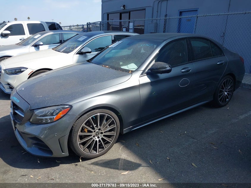 VIN W1KWF8DB1MR631706 2021 MERCEDES-BENZ C-CLASS C 300
