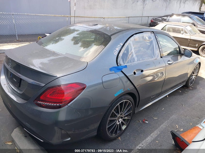 VIN W1KWF8DB1MR631706 2021 MERCEDES-BENZ C-CLASS C 300