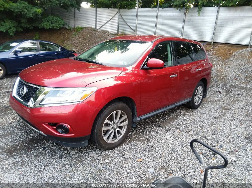 2013 NISSAN PATHFINDER S - 5N1AR2MM6DC611850