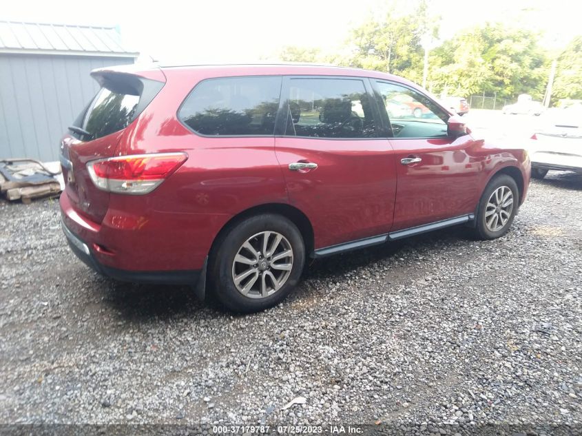 2013 NISSAN PATHFINDER S - 5N1AR2MM6DC611850