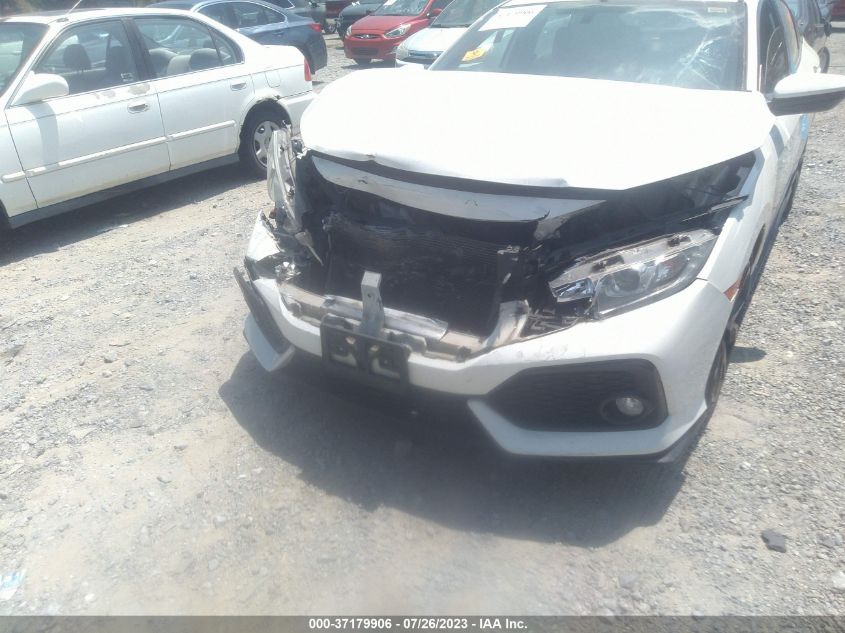 2018 HONDA CIVIC HATCHBACK SPORT - SHHFK7G4XJU226280