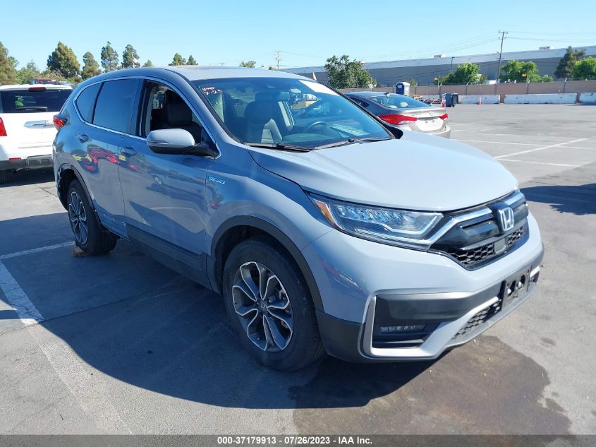2021 HONDA CR-V HYBRID EX-L - 7FART6H84ME006228