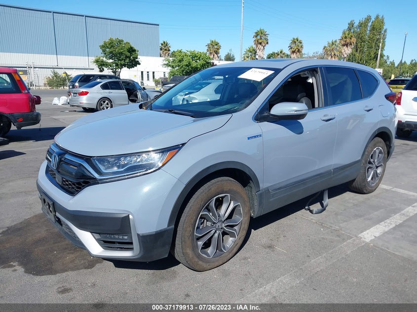 VIN 7FART6H84ME006228 2021 HONDA CR-V HYBRID EX-L
