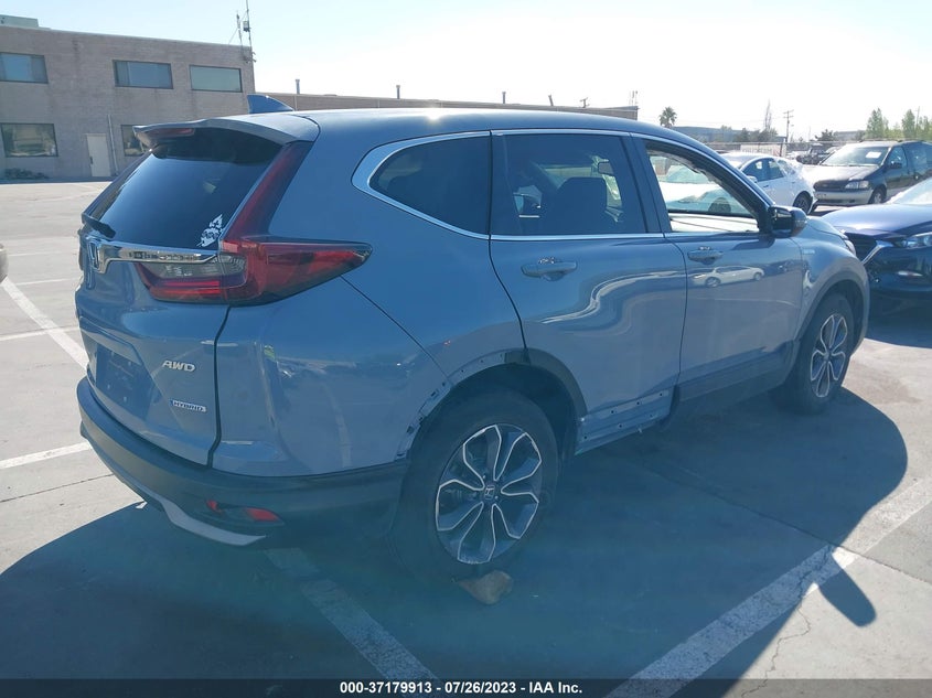 VIN 7FART6H84ME006228 2021 HONDA CR-V HYBRID EX-L