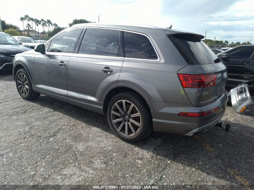 2017 AUDI Q7 PREMIUM PLUS - WA1LAAF76HD024290