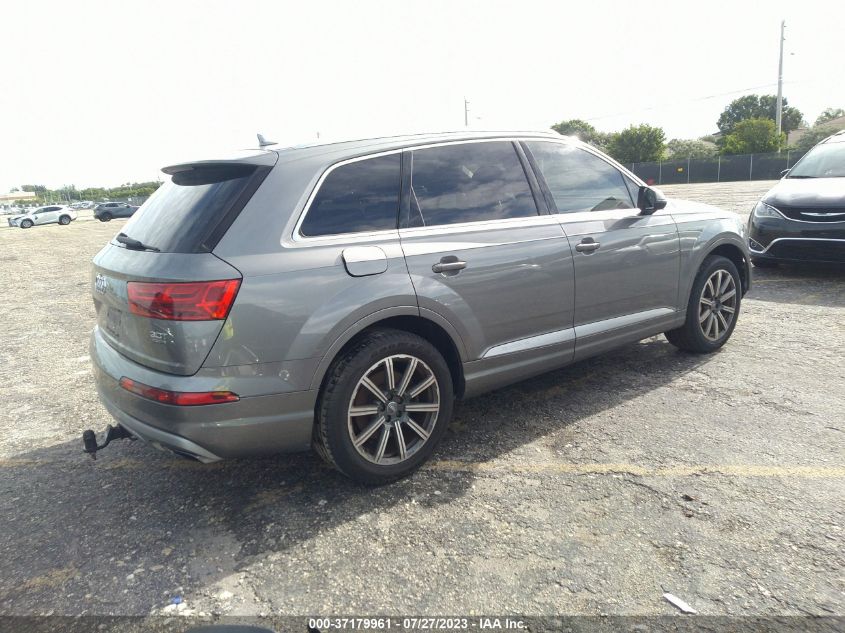 2017 AUDI Q7 PREMIUM PLUS - WA1LAAF76HD024290