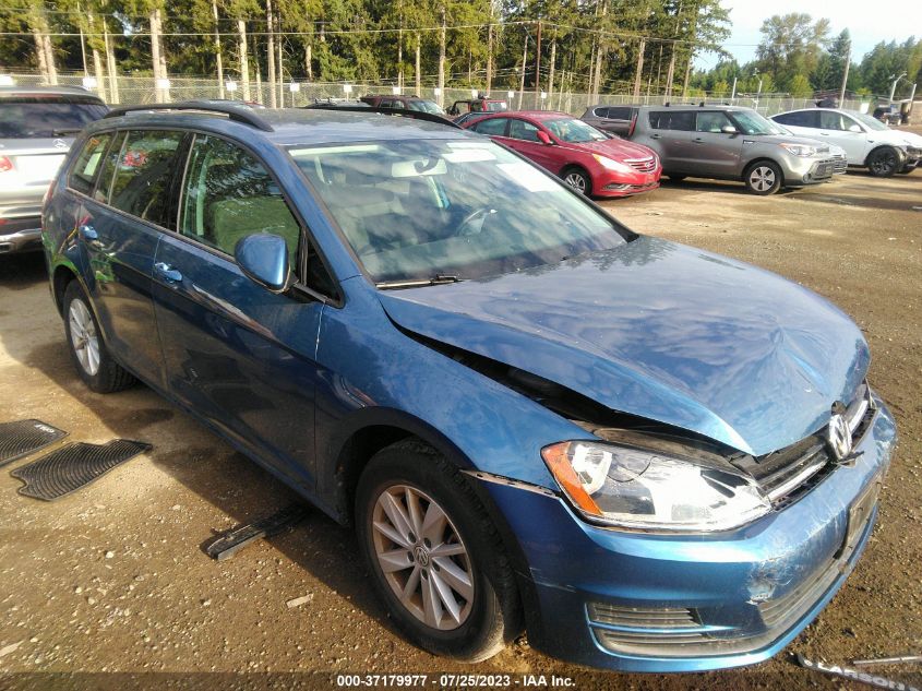 2017 VOLKSWAGEN GOLF SPORTWAGEN S 3VWC17AU7HM501185
