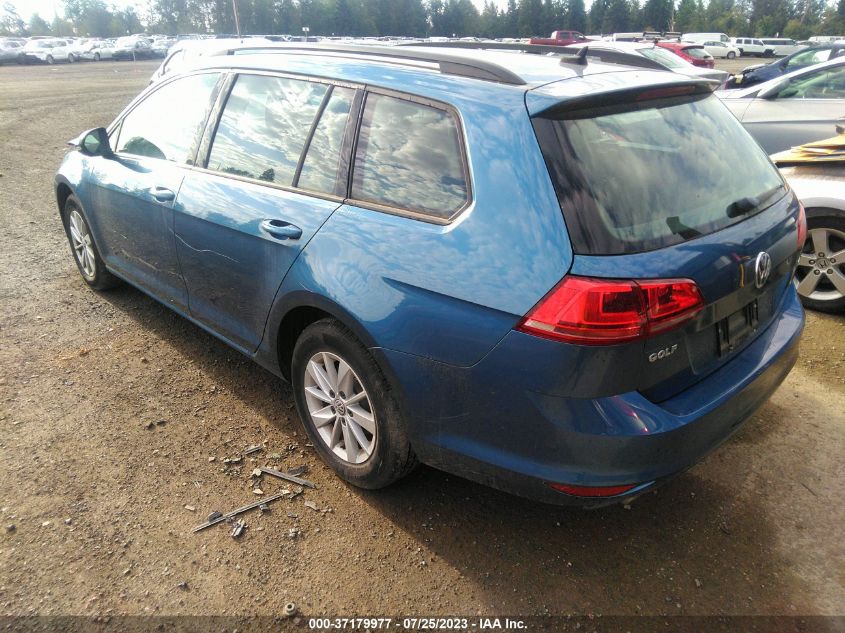 2017 VOLKSWAGEN GOLF SPORTWAGEN S 3VWC17AU7HM501185