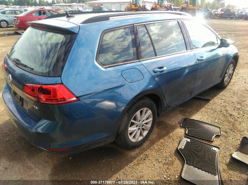 2017 VOLKSWAGEN GOLF SPORTWAGEN S 3VWC17AU7HM501185