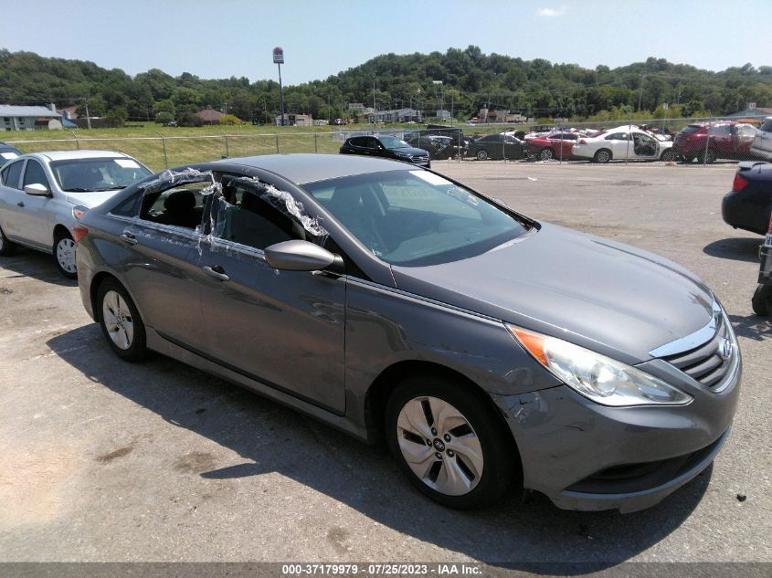 2014 HYUNDAI SONATA GLS - 5NPEB4AC4EH818017