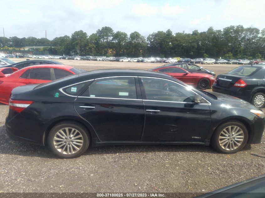 2013 TOYOTA AVALON HYBRID XLE PREMIUM 4T1BD1EB7DU010399
