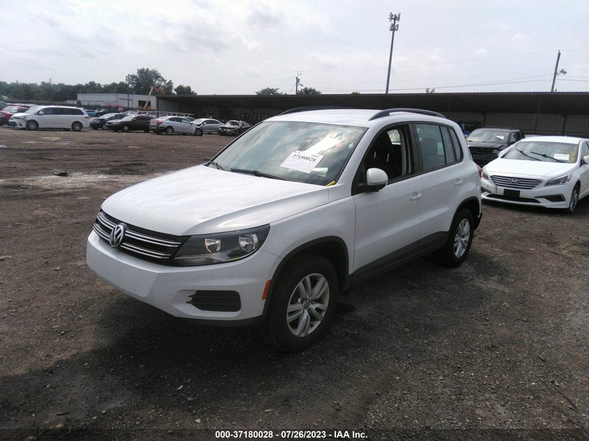 VIN WVGAV7AX1HW506340 2017 VOLKSWAGEN TIGUAN S