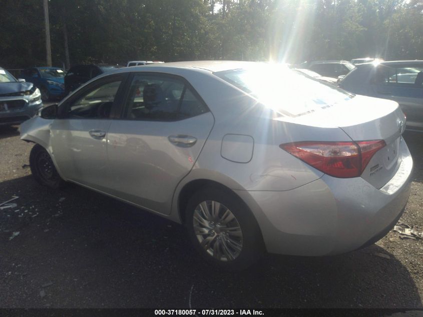 2018 TOYOTA COROLLA L/LE/XLE/SE/XSE - 2T1BURHE3JC043580
