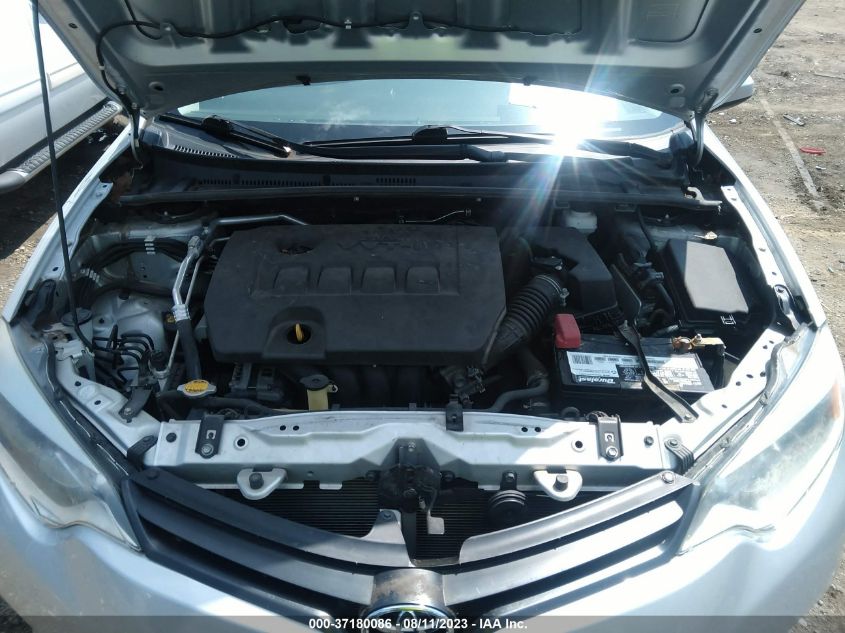 2014 TOYOTA COROLLA L/LE/S/S PLUS/LE PLUS - 5YFBURHE8EP149514