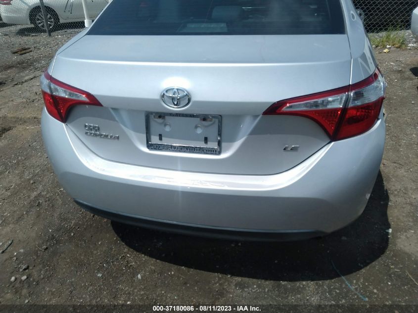 2014 TOYOTA COROLLA L/LE/S/S PLUS/LE PLUS - 5YFBURHE8EP149514