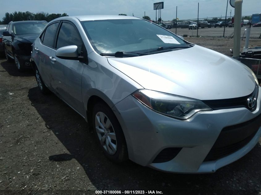 2014 TOYOTA COROLLA L/LE/S/S PLUS/LE PLUS - 5YFBURHE8EP149514