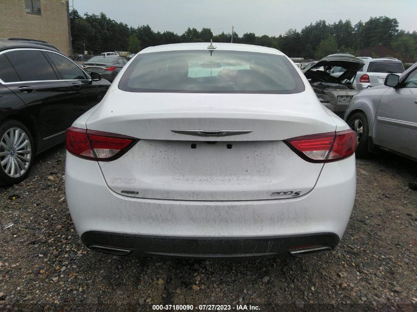 2015 CHRYSLER 200 S - 1C3CCCDG5FN624132
