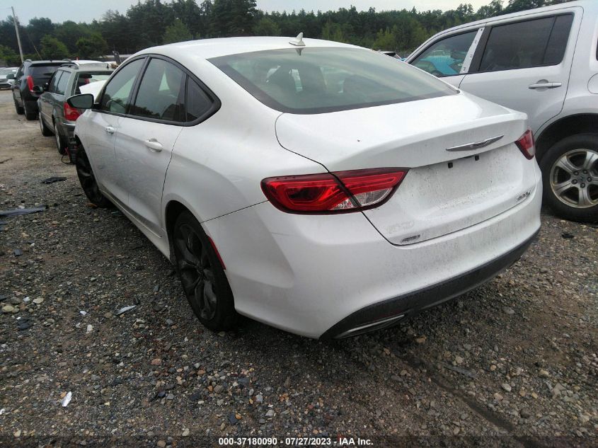2015 CHRYSLER 200 S - 1C3CCCDG5FN624132