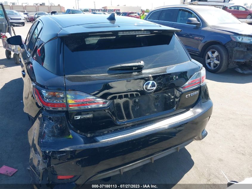 2016 LEXUS CT 200H HYBRID - JTHKD5BH8G2255117