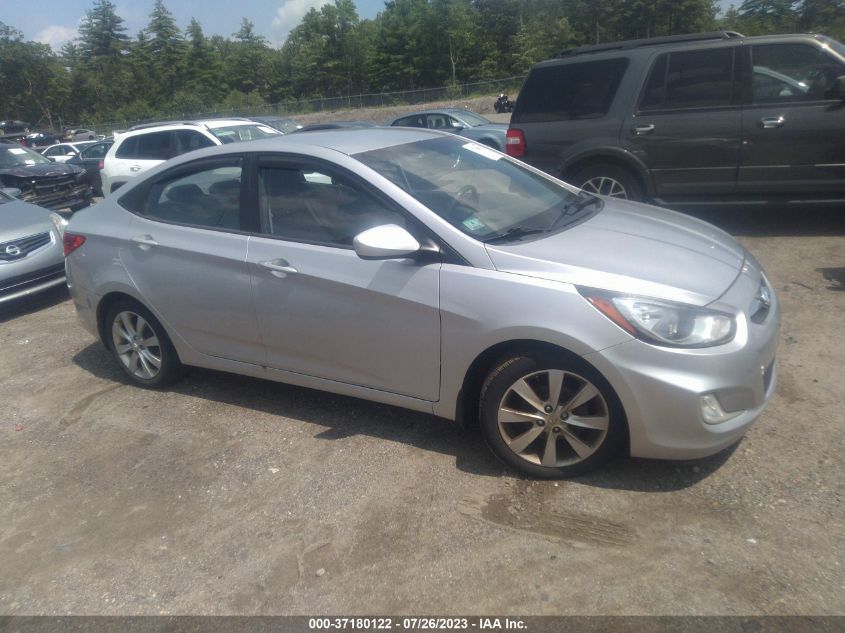 2013 HYUNDAI ACCENT GLS - KMHCU4AE3DU320717