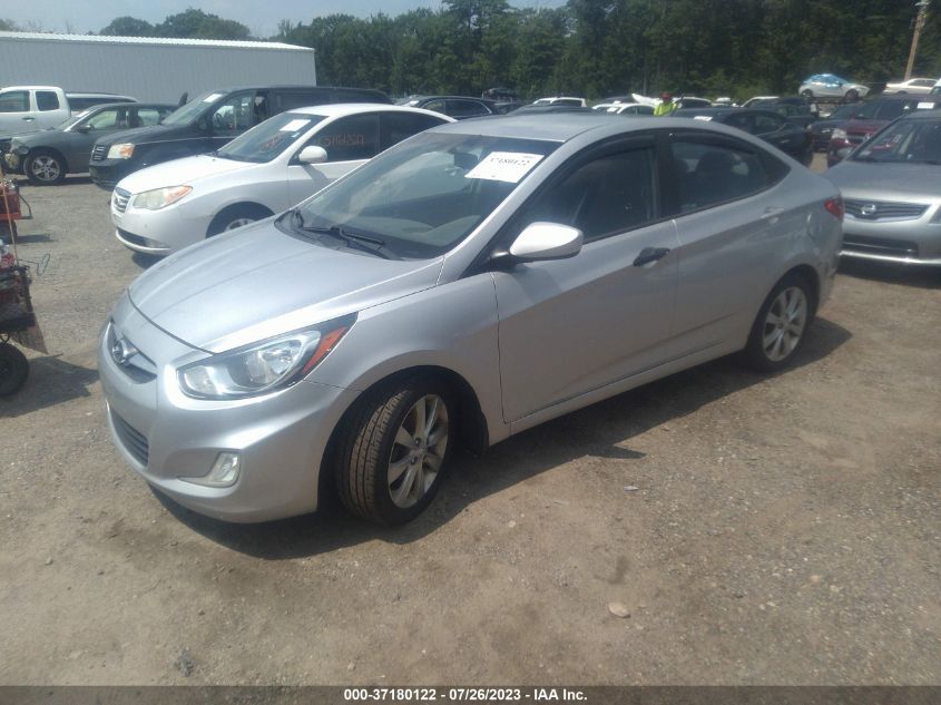 2013 HYUNDAI ACCENT GLS - KMHCU4AE3DU320717