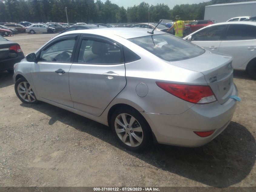2013 HYUNDAI ACCENT GLS - KMHCU4AE3DU320717