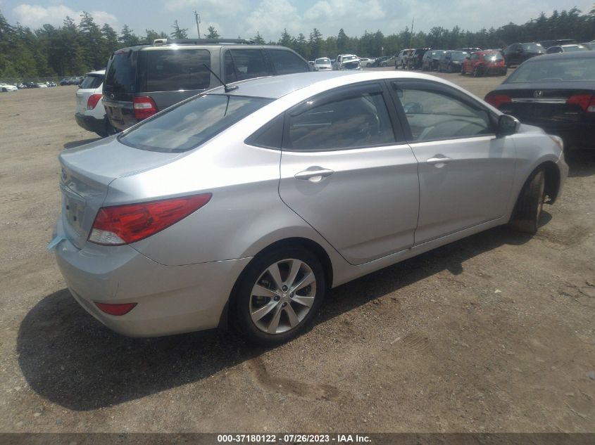 2013 HYUNDAI ACCENT GLS - KMHCU4AE3DU320717