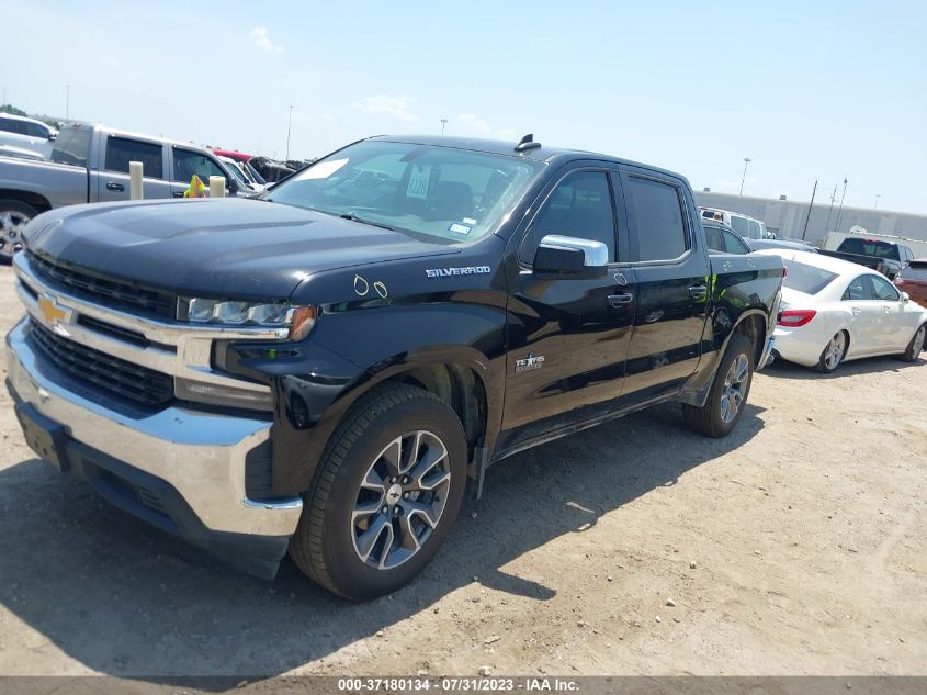 2019 CHEVROLET SILVERADO 1500 LT - 3GCUWCED0KG191656