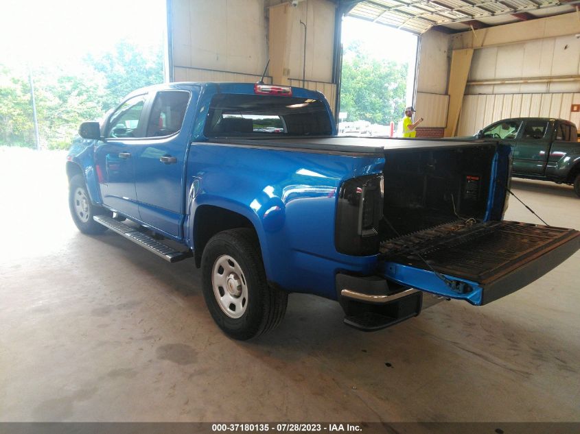 2019 CHEVROLET COLORADO 2WD WORK TRUCK - 1GCGSBEA5K1170020