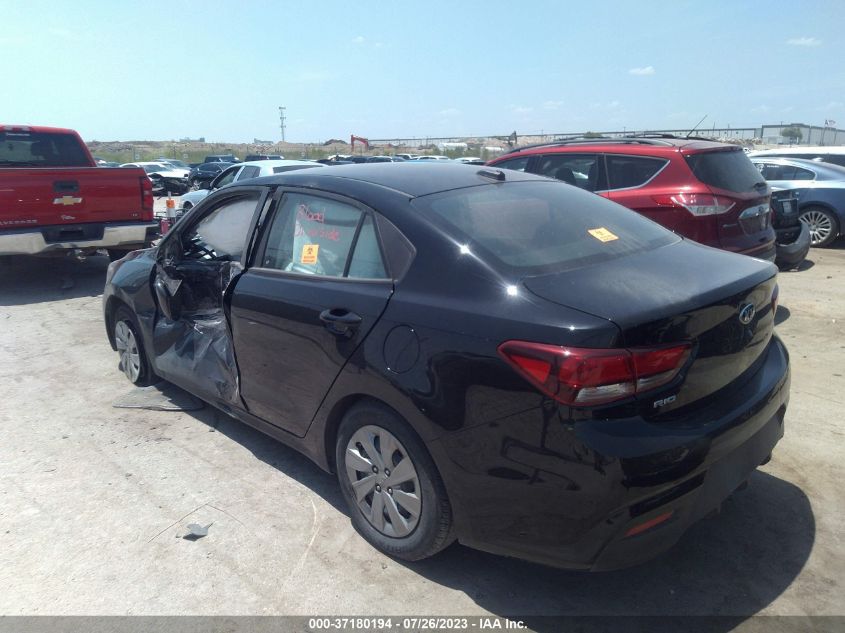 VIN 3KPA24AD0LE343832 2020 KIA RIO LX