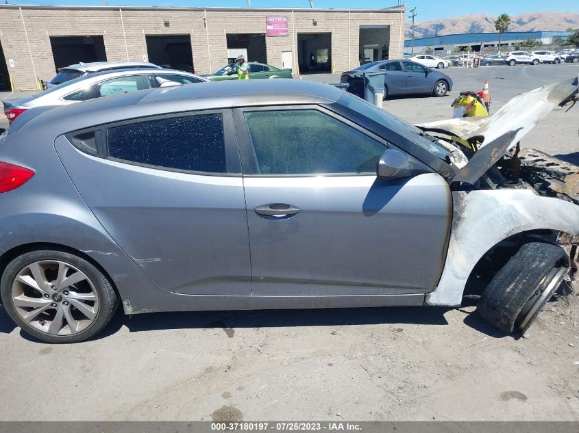 2017 HYUNDAI VELOSTER - KMHTC6AD8HU309076