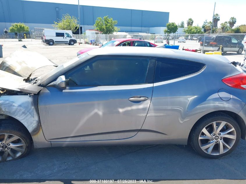 2017 HYUNDAI VELOSTER - KMHTC6AD8HU309076