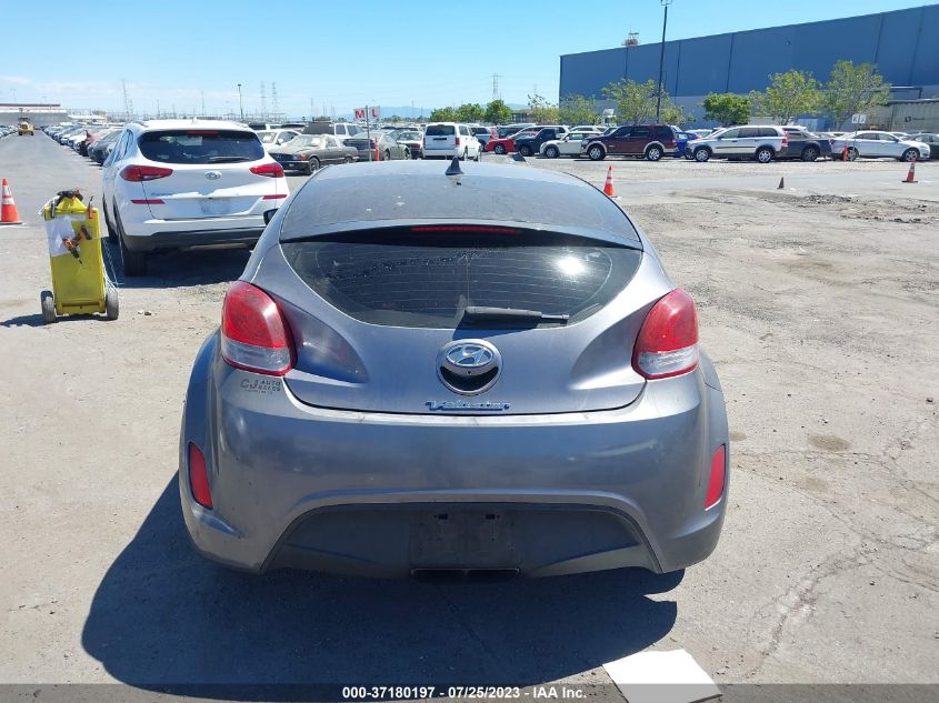 2017 HYUNDAI VELOSTER - KMHTC6AD8HU309076