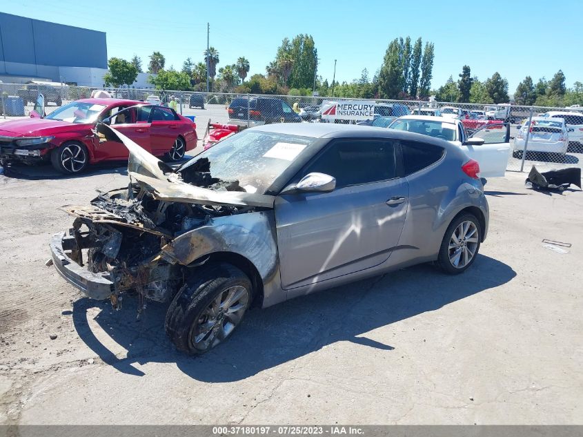 2017 HYUNDAI VELOSTER - KMHTC6AD8HU309076