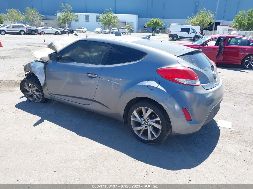 2017 HYUNDAI VELOSTER - KMHTC6AD8HU309076