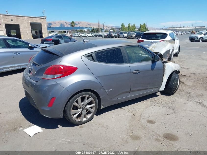 2017 HYUNDAI VELOSTER - KMHTC6AD8HU309076